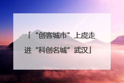 “创客城市”上虞走进“科创名城”武汉