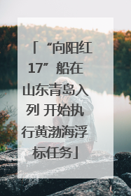 “向阳红17”船在山东青岛入列 开始执行黄渤海浮标任务