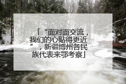 “面对面交流，我们的心贴得更近”，新疆博州各民族代表来鄂考察