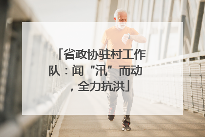 省政协驻村工作队：闻“汛”而动，全力抗洪