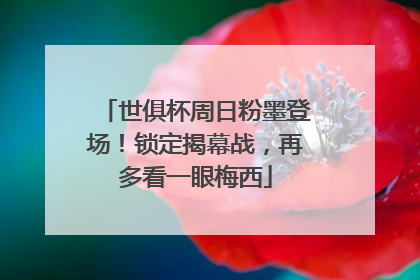 世俱杯周日粉墨登场！锁定揭幕战，再多看一眼梅西