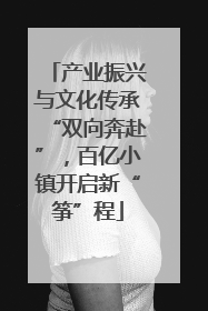 产业振兴与文化传承“双向奔赴”，百亿小镇开启新“筝”程