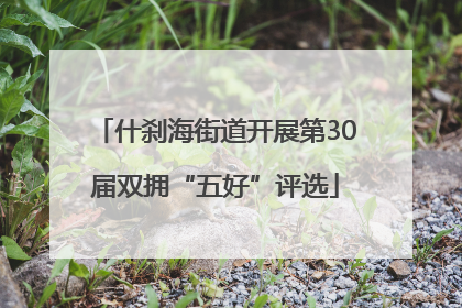 什刹海街道开展第30届双拥“五好”评选