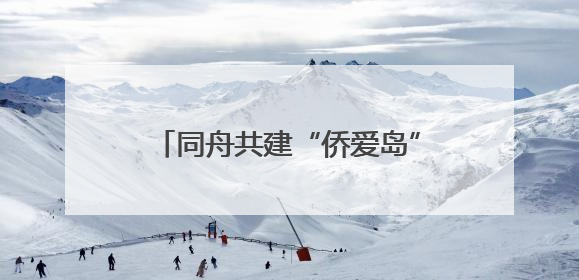 同舟共建“侨爱岛” 浙江省侨商会青委会代表团走进嵊泗