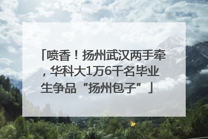 喷香！扬州武汉两手牵，华科大1万6千名毕业生争品“扬州包子”