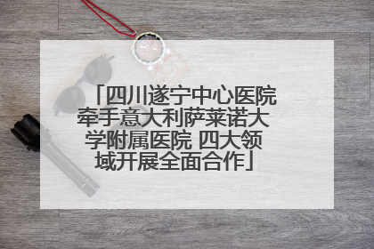 四川遂宁中心医院牵手意大利萨莱诺大学附属医院 四大领域开展全面合作