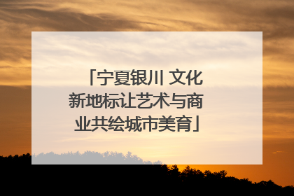 宁夏银川 文化新地标让艺术与商业共绘城市美育