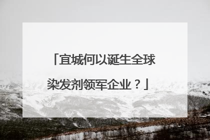 宜城何以诞生全球染发剂领军企业？
