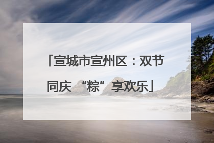 宣城市宣州区：双节同庆 “粽”享欢乐