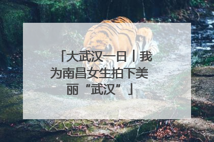 大武汉一日︱我为南昌女生拍下美丽“武汉”