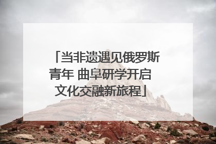 当非遗遇见俄罗斯青年 曲阜研学开启文化交融新旅程