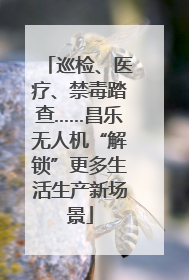 巡检、医疗、禁毒踏查……昌乐无人机“解锁”更多生活生产新场景