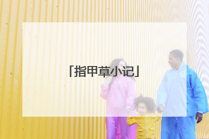 指甲草小记