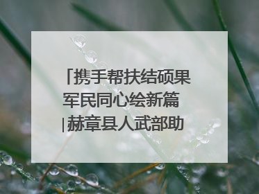携手帮扶结硕果 军民同心绘新篇∣赫章县人武部助力大凉山村阔步乡村振兴路