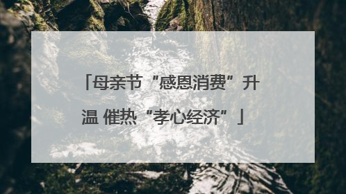 母亲节“感恩消费”升温 催热“孝心经济”