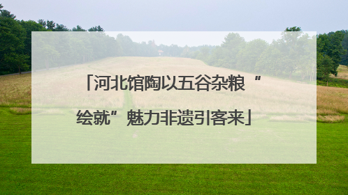 河北馆陶以五谷杂粮“绘就”魅力非遗引客来