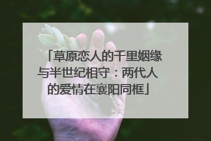 草原恋人的千里姻缘与半世纪相守：两代人的爱情在襄阳同框