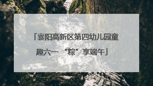 襄阳高新区第四幼儿园童趣六一 “粽”享端午
