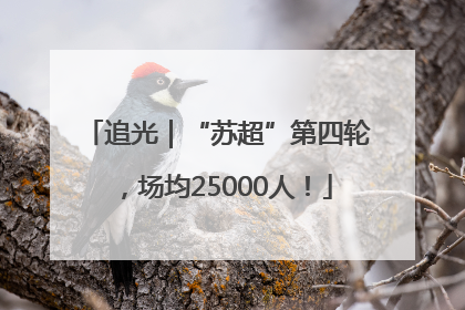 追光｜“苏超”第四轮，场均25000人！