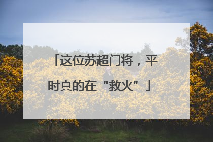 这位苏超门将，平时真的在“救火”