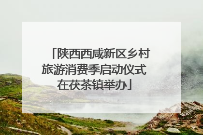 陕西西咸新区乡村旅游消费季启动仪式在茯茶镇举办