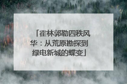 霍林郭勒四秩风华：从荒原勘探到绿电新城的蝶变