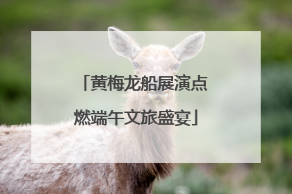 黄梅龙船展演点燃端午文旅盛宴